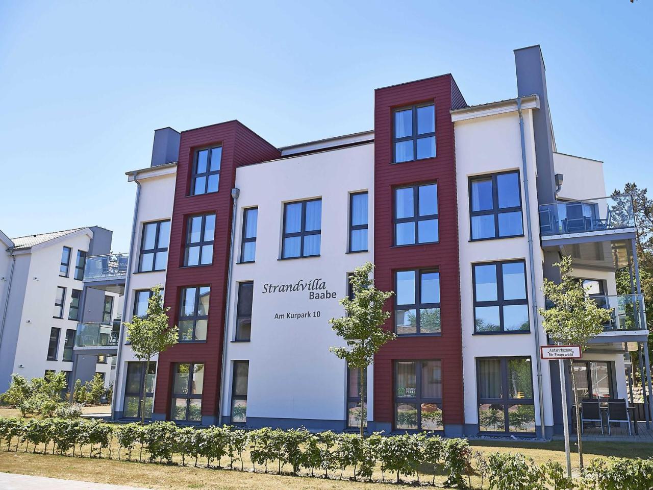 Strandvilla Baabe - Wg 12 Mit Meerblick, Kamin, Sauna, Whirlpool Exteriér fotografie