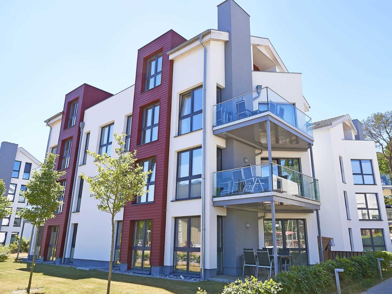 Strandvilla Baabe - Wg 12 Mit Meerblick, Kamin, Sauna, Whirlpool Exteriér fotografie